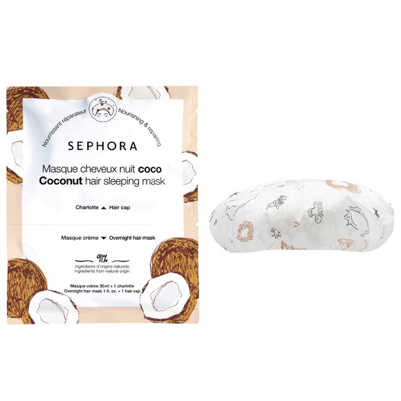 SEPHORA Hair Coco Coconut Hair Sleeping Mask x2 - Picture 3 of 3